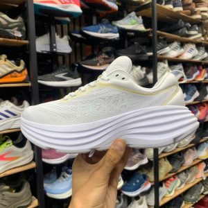 کفش زنانه هوکا HOKA Women’s Bondi 8 Sneaker, White/White, 10  کد7159